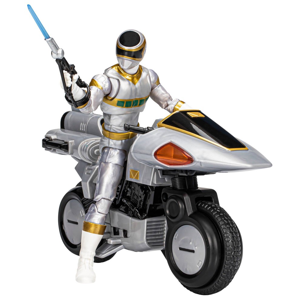 Power Rangers Lightning Collection in Space Silver Ranger 6-inch Action Figure, Toys and Action Figures for Kids Ages 4 and Up (B0B3G9L587)