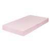 Everyday Kids 2-Pack Jersey Knit Crib Sheets – Pastel Pink & Lavender, 100% Cotton, Fits Standard Crib Mattress, Soft Baby Girl Nursery Bedding - 4 of 4