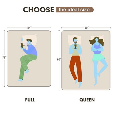 Queen Gel Memory Foam Mattress with Bamboo Charcoal