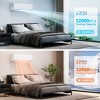 Etust 12000 BTU Mini Split AC/Heating System, 19 SEER2 Energy Efficient, 600 Sq.Ft Coverage, 115V - 2 of 4