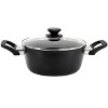 Oster Connelly 7 Piece Textured Nonstick Aluminum Cookware Set in Black - 2 of 4