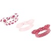 Hudson Baby Infant Girl Caps or Headbands, Bibs, Mittens and Socks 12pc Set, Strawberry, 0-6 Months - 3 of 4