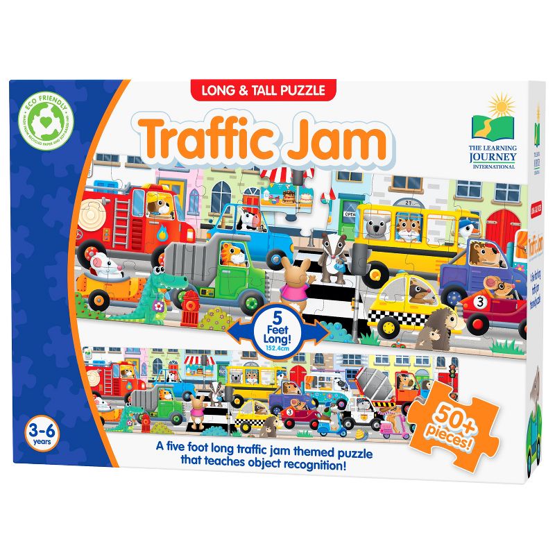 The Learning Journey Long & Tall Puzzles - Traffic Jam, 3 of 4