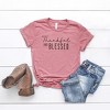 Simply Sage Market Women's Thankful And Blessed Short Sleeve Graphic Tee - 3 of 4