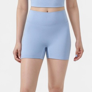 Anna-Kaci Active Women's High Waist Seamless Active Shorts with Smooth Finish and Body-Hugging Stretch Fit - 1 of 4