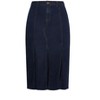 Women's Plus Size Laylo Skirt - dark denim | CITY CHIC - 4 of 4