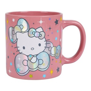 Sanrio Hello Kitty Holographic Effect Character 16 Ounce Ceramic Mug - 1 of 4