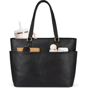 Laptop Tote Bag for Women, 15.6 inch Laptop Work Bags Large Computer Bag for Office - 1 of 4