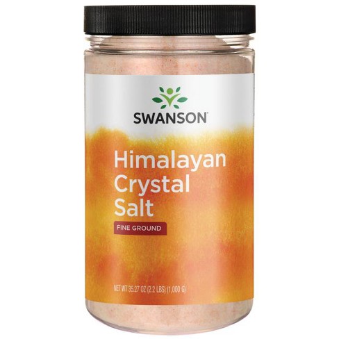 Swanson Himalayan Crystal Salt - Fine Ground 35.27 Oz Salt : Target