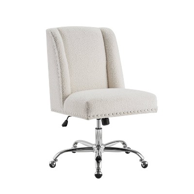 Draper Office Chair Sherpa - Linon