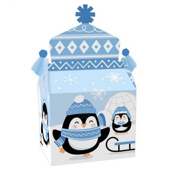 Yeaqee 80 Pcs Christmas Gift Bags 1 Count (Pack of 80), Penguin