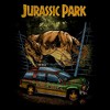 Men's Jurassic Park Car Attack T-Shirt - 2 of 4