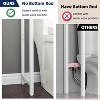 MaseiKar 2-Tier Over The Toilet Storage with 2 Fabric Drawers, Freestanding Above The Toilet Storage Cabinet,White - 4 of 4