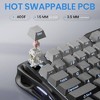 Evo Bytes Aluminum Alloy Wireless Mechanical Gaming Keyboard - 3 of 4