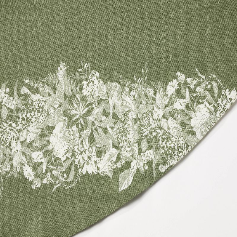 70&#34; Round Floral Tablecloth - Threshold&#8482; designed with Studio McGee, 4 of 5