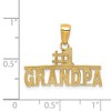 Black Bow Jewelry 14k Yellow Gold #1 Grandpa Pendant, 24mm - 4 of 4