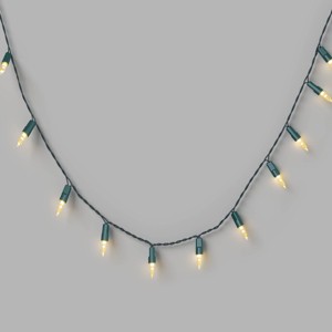 50ct LED Battery Operated Hybrid Miniature String Lights with Green Wire - Wondershop™ - 1 of 4