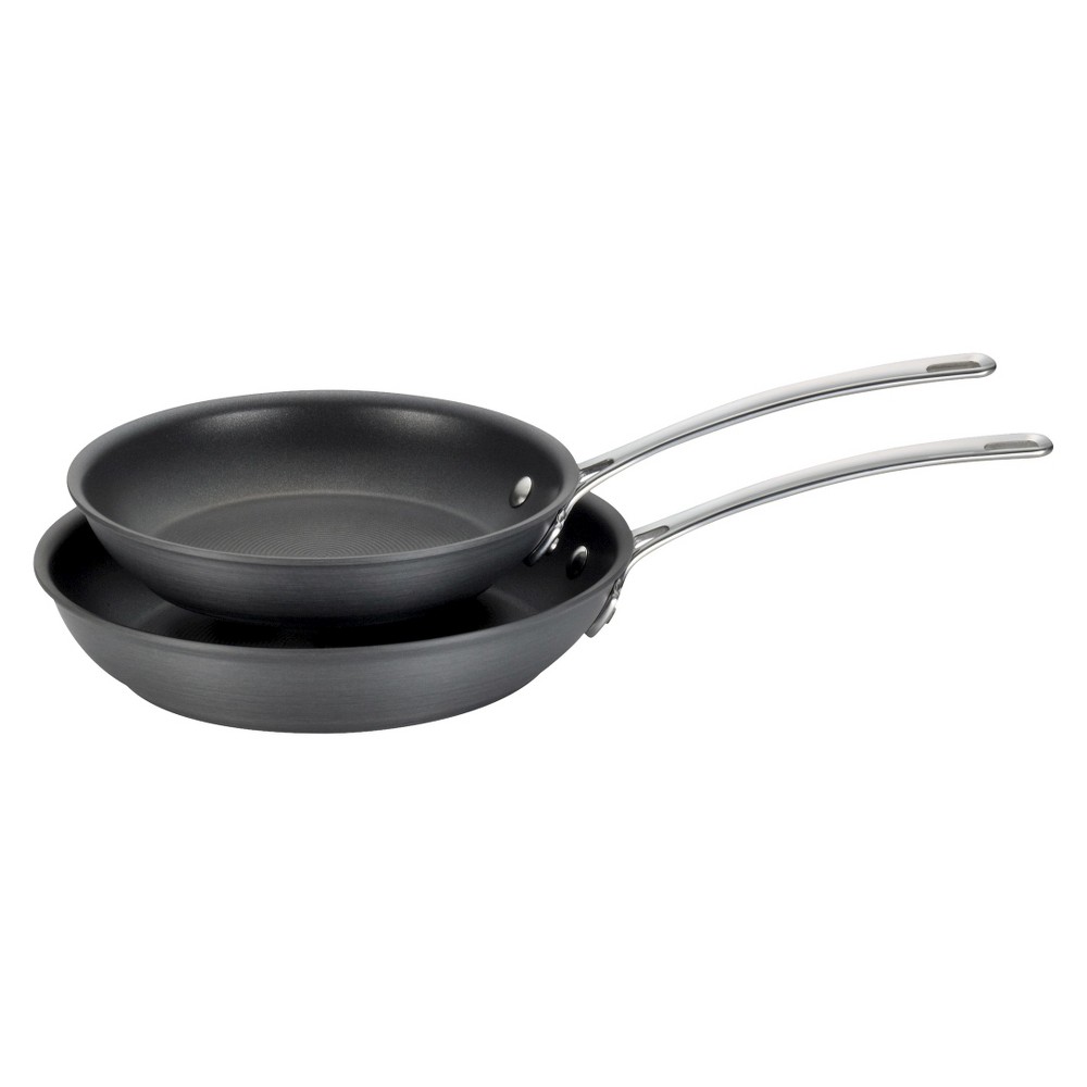 UPC 051153835971 product image for Circulon Genesis Hard Anodized Twin Pack Open Skillet - Black (9.25