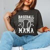 Simply Sage Market Women's Checkered Baseball Mama Short Sleeve Garment Dyed Tee - 2 of 4