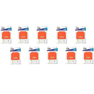 Ultimate Guard 10 Packs Ultimate Guard Orange Card Dividers (10) Standard Size Display Case - 1 of 4