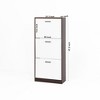 RISOKEYS Shoe Storage with Flip Doors,Storage Organizer for Space Saving, Shoe Storage Cabinet for Entryway - 3 of 4