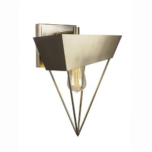 Toltec Lighting Neo 1 - Light Sconce in  New Aged Brass - 1 of 1