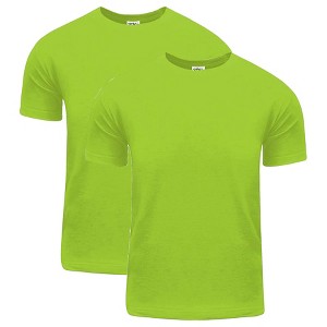 2 Pack Shaka Wear Men's Active Comfort Cotton Short Sleeve Crew Neck T-Shirt - 1 of 4
