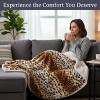 Hastings Home Fleece Blanket Throw - 50" x 60", Tiger Print - 2 of 4