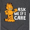 Boys' - Garfield - Ask Me If I Care Short Sleeve Graphic T-Shirt - 2 of 4