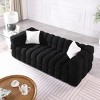NicBex Couch for Living Room 62.2" Tufted Cloud Couch Sofa Boucle Sofa Couch 2 Seater Comfy Couch Modern Upholstered with 2 Pillows - 2 of 4