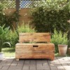vidaXL Bench Solid Mahogany Wood 33.9"x15.7"x23.6" - 3 of 4
