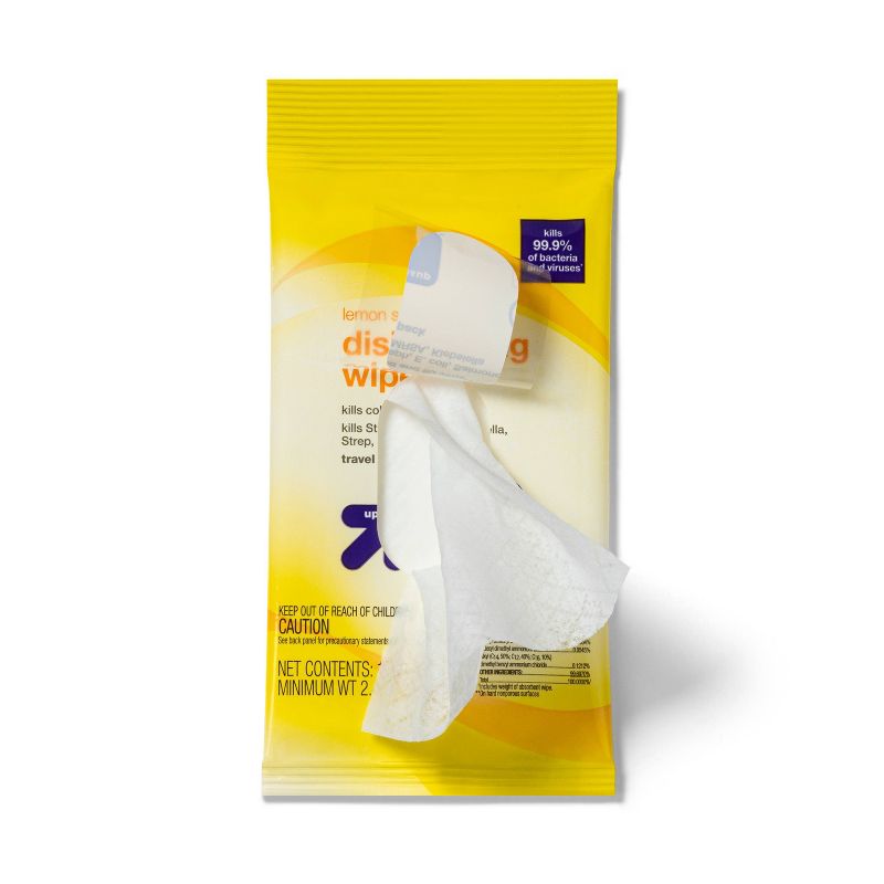 Lemon Disinfecting Wipes - 10ct - up &#38; up&#8482;, 4 of 5