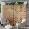 Lirago 72 in Outdoor Privacy Fence Galvanized Metal Screen Panels - 2 of 4