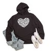 Simply Sage Market Women's Graphic Hoodie Shamrock Heart - 2 of 3