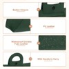 Unique Bargains PU Leather Waterproof Multi-Function Eyeglass Case with handle 7.1" x 3.3" - 3 of 4