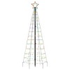 VidaXL Christmas Tree Light with Spikes 220 LEDs Colorful 70.9 in. - 4 of 4