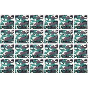 24 Pack Cotton Bandanas Paisley Design Bulk Set for Events, Crafts, Teams - 1 of 4
