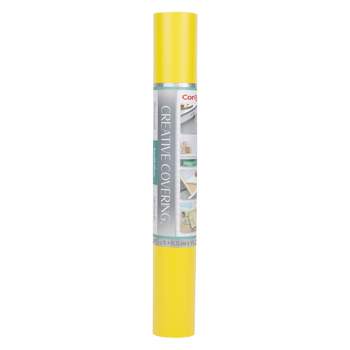 Con-Tact® Brand Creative Covering™ Adhesive Covering, Yellow, 18" x 50 ft