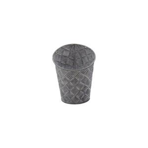 Slickblue Vintage Decorative Galvanized Metal Planter, Indoor/Outdoor Flower Pot, Silver, Small/Medium/Large - 1 of 4