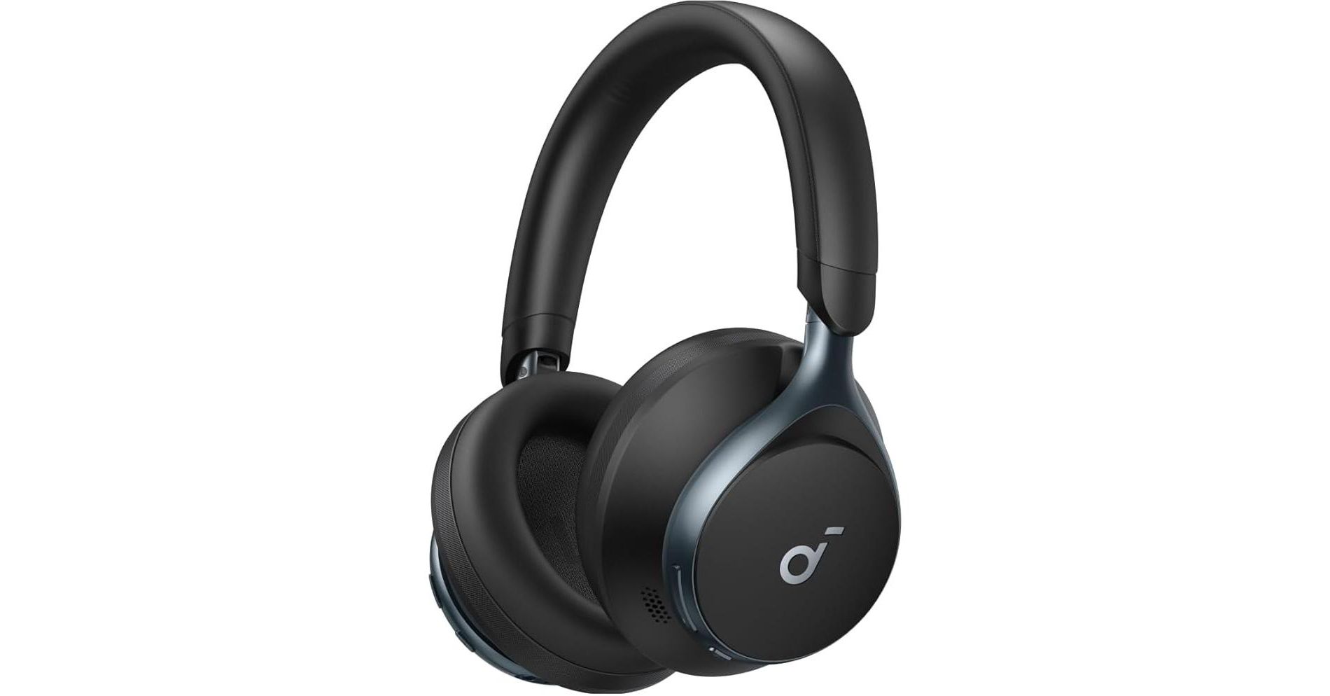 Renewed Soundcore by Anker, Space One, Active Noise Cancelling Headphones, 2X Stronger Voice Reduction, 40H ANC Playtime, App Control, LDAC Hi-Res