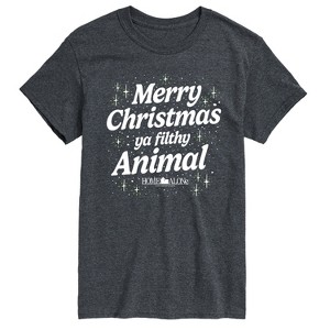 Men's - Home Alone - Merry Christmas Filthy Animal Short Sleeve Graphic T-Shirt - 1 of 3