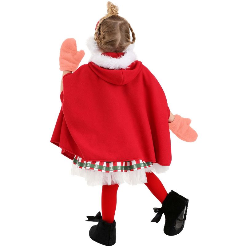 HalloweenCostumes.com Kid's Deluxe Storybook Christmas Girl Costume, 4 of 8