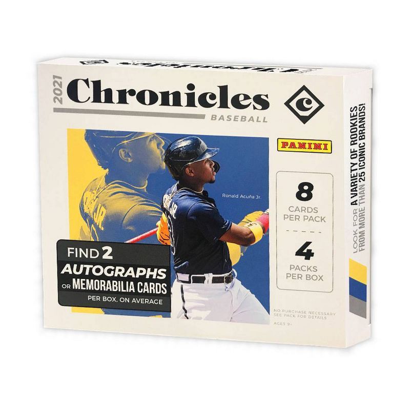 2021 Panini Baseball Chronicles Retail Preferred Trading Card Box, 1 of 4
