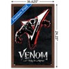 Trends International Marvel Venom: Let There be Carnage - V Graphic Framed Wall Poster Prints - 3 of 4