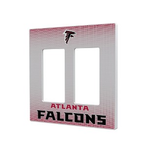 NFL NFC Teams Linen Hidden-Screw Light Switch Plate for Double Rocker - 1 of 4