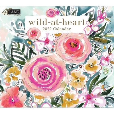 2022 Wall Calendar 12 Month 13.4"x24" Wild at Heart - Lang