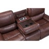 Keily - Manual Reclining Sofa - Dark Brown - 4 of 4