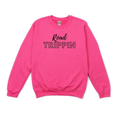 Simply Sage Market Women's Graphic Sweatshirt Road Trippin' Script