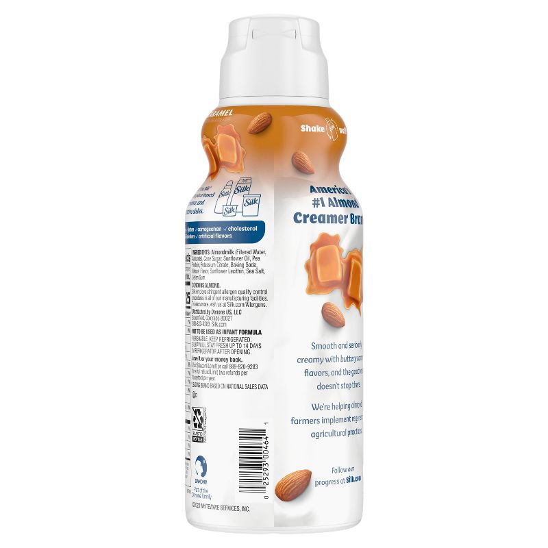 Silk Caramel Almond Creamer - 32 fl oz (1qt) Bottle, 5 of 9