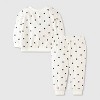 Baby Girls' 2pc Cozy Velour Sweatshirt and Jogger Pants Set - Cat & Jack™ - 2 of 4